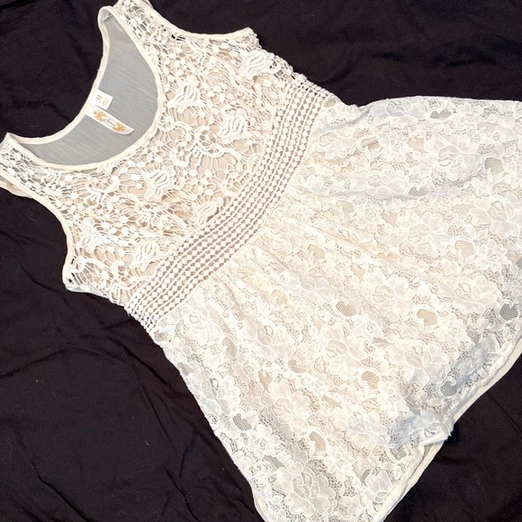 Victorian Bobbin Lace chiffon peplum blouse with matching cami undergarment - Picture 5 of 15